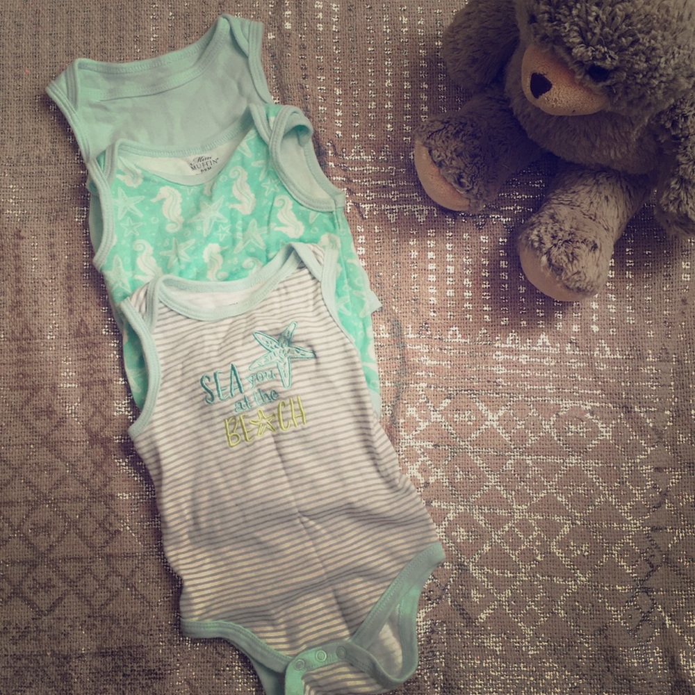 Tank top beach onesies